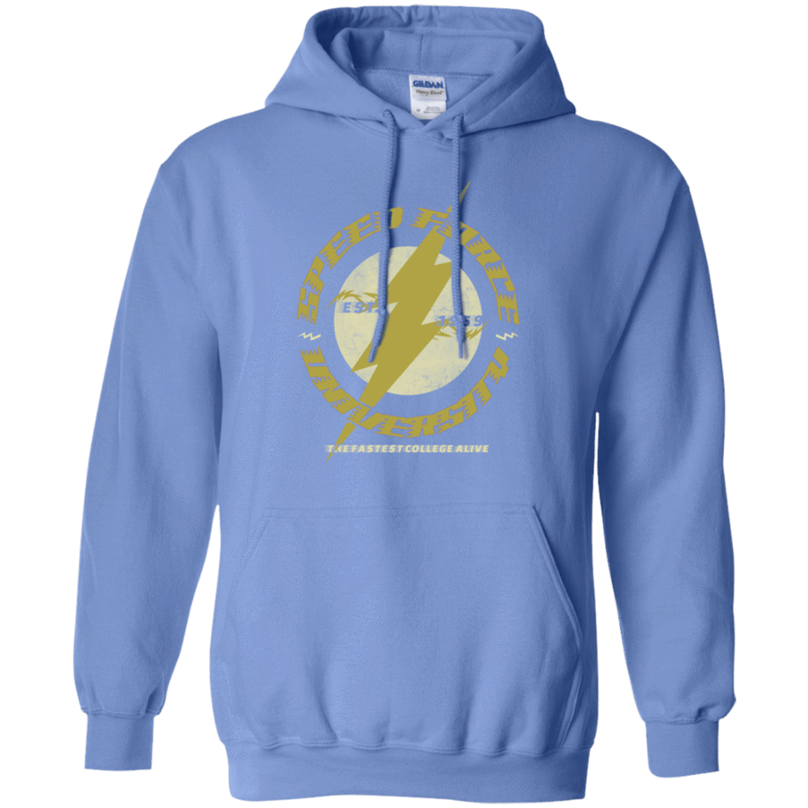 Sweatshirts Carolina Blue / Small Speed Force University Pullover Hoodie