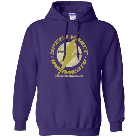 Sweatshirts Purple / Small Speed Force University Pullover Hoodie