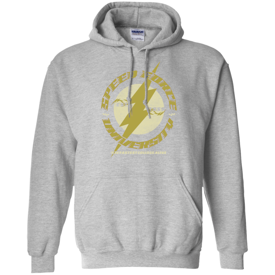 Sweatshirts Sport Grey / Small Speed Force University Pullover Hoodie