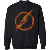 Sweatshirts Black / S Speed Lightning Crewneck Sweatshirt