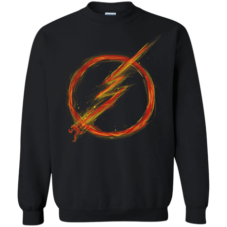 Sweatshirts Black / S Speed Lightning Crewneck Sweatshirt