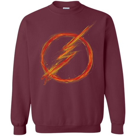 Sweatshirts Maroon / S Speed Lightning Crewneck Sweatshirt