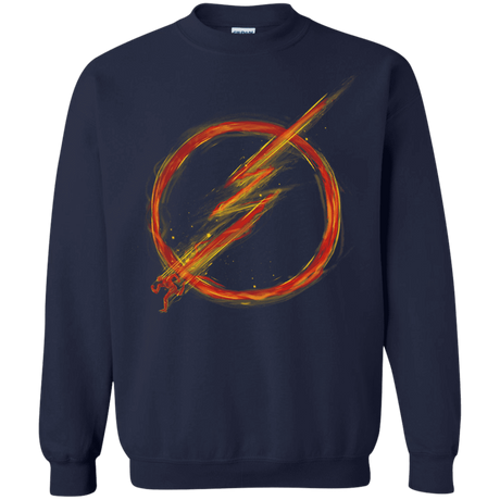 Sweatshirts Navy / S Speed Lightning Crewneck Sweatshirt