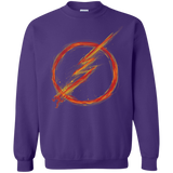 Sweatshirts Purple / S Speed Lightning Crewneck Sweatshirt