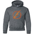 Sweatshirts Dark Heather / YS Speed Lightning Youth Hoodie