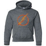 Sweatshirts Dark Heather / YS Speed Lightning Youth Hoodie