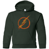 Sweatshirts Forest Green / YS Speed Lightning Youth Hoodie