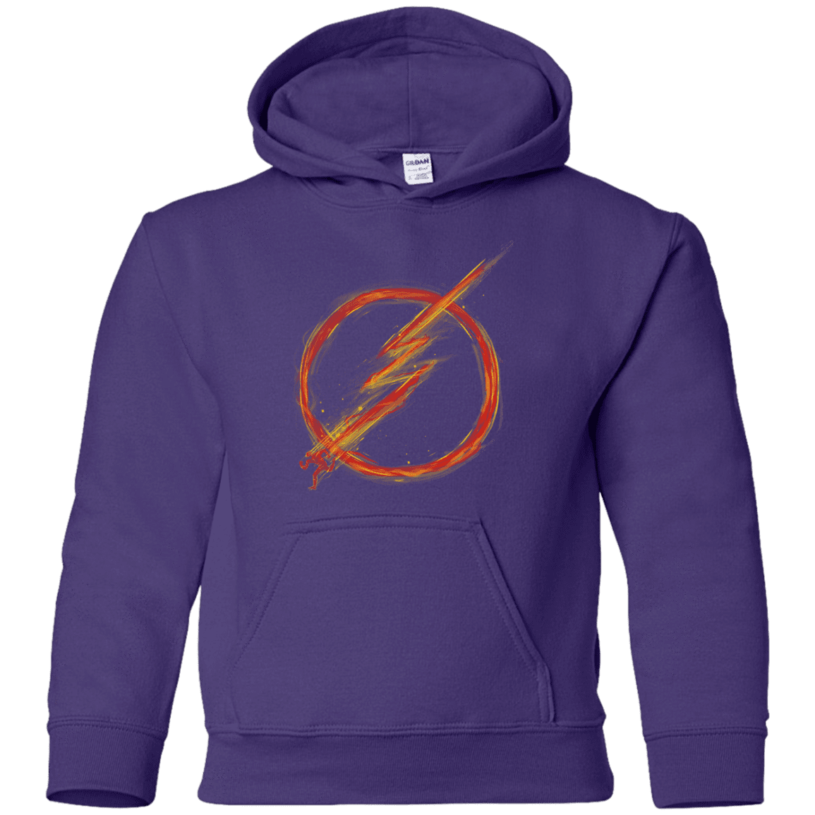 Sweatshirts Purple / YS Speed Lightning Youth Hoodie