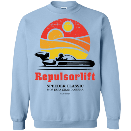 Sweatshirts Light Blue / Small Speeder Classic Crewneck Sweatshirt