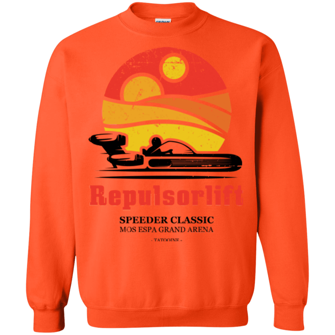 Sweatshirts Orange / Small Speeder Classic Crewneck Sweatshirt