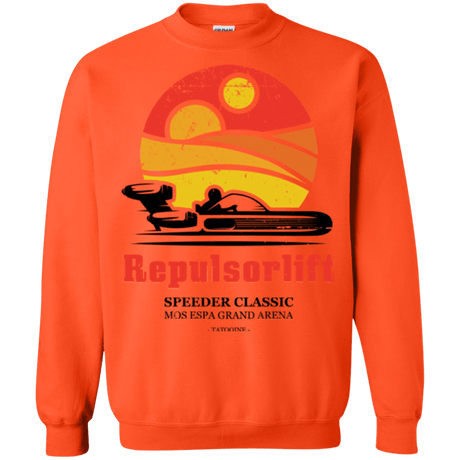 Sweatshirts Orange / Small Speeder Classic Crewneck Sweatshirt