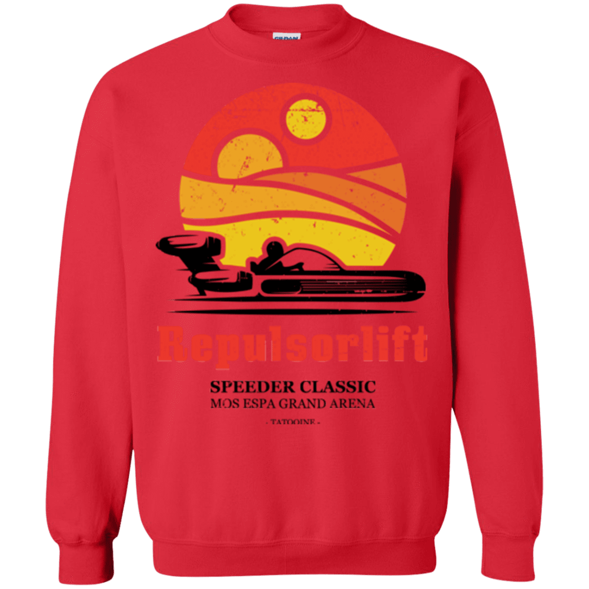 Sweatshirts Red / Small Speeder Classic Crewneck Sweatshirt