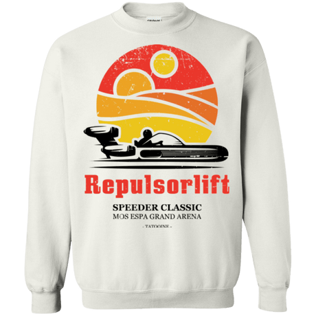 Sweatshirts White / Small Speeder Classic Crewneck Sweatshirt