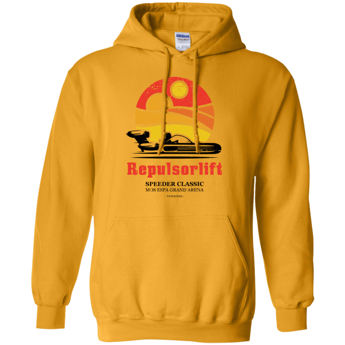 Sweatshirts Gold / Small Speeder Classic Pullover Hoodie