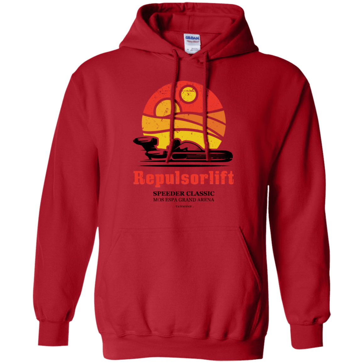 Sweatshirts Red / Small Speeder Classic Pullover Hoodie