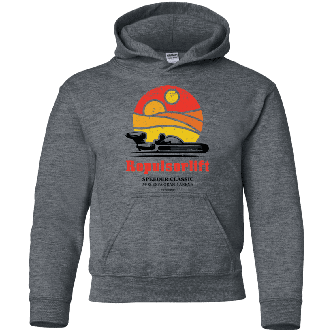 Sweatshirts Dark Heather / YS Speeder Classic Youth Hoodie