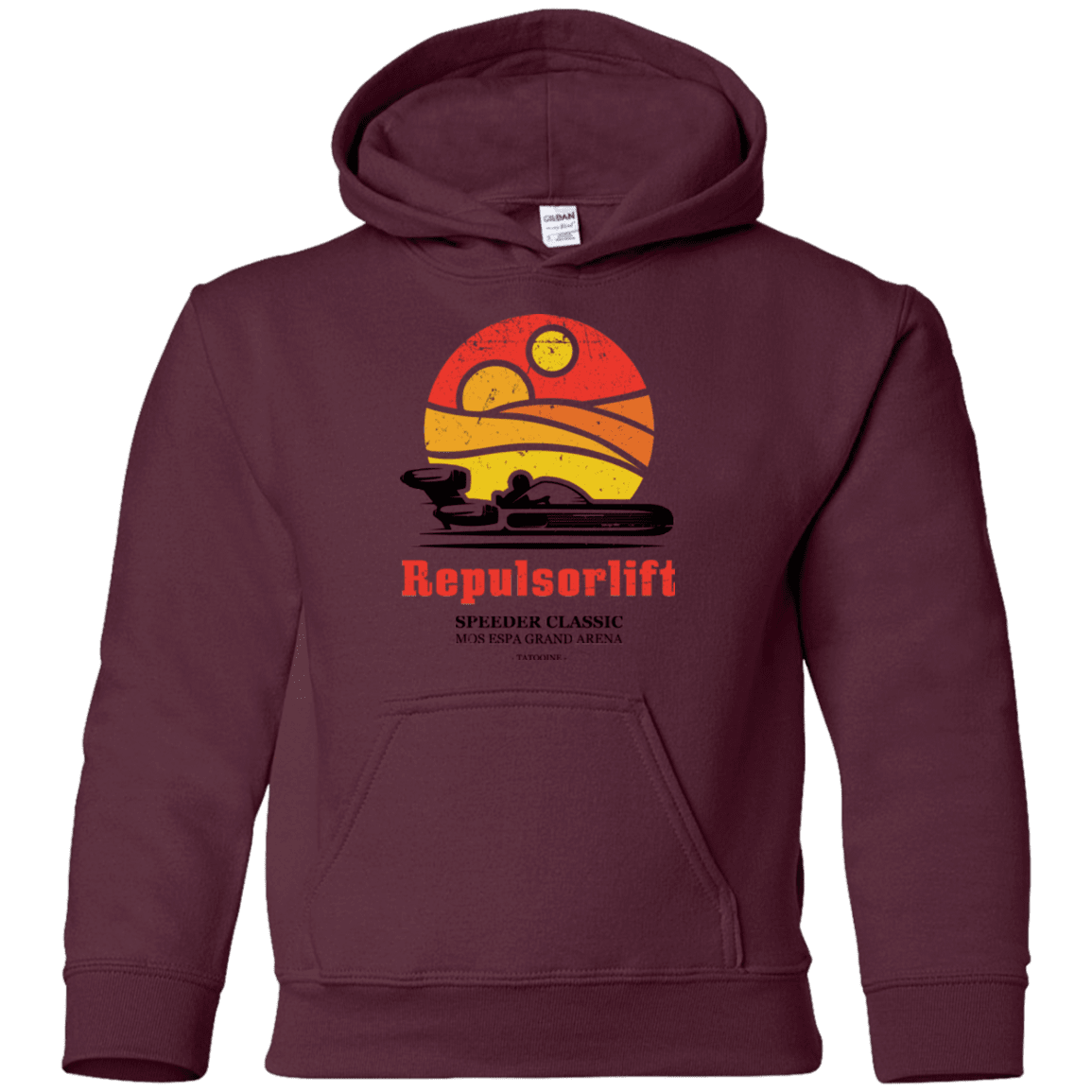 Sweatshirts Maroon / YS Speeder Classic Youth Hoodie