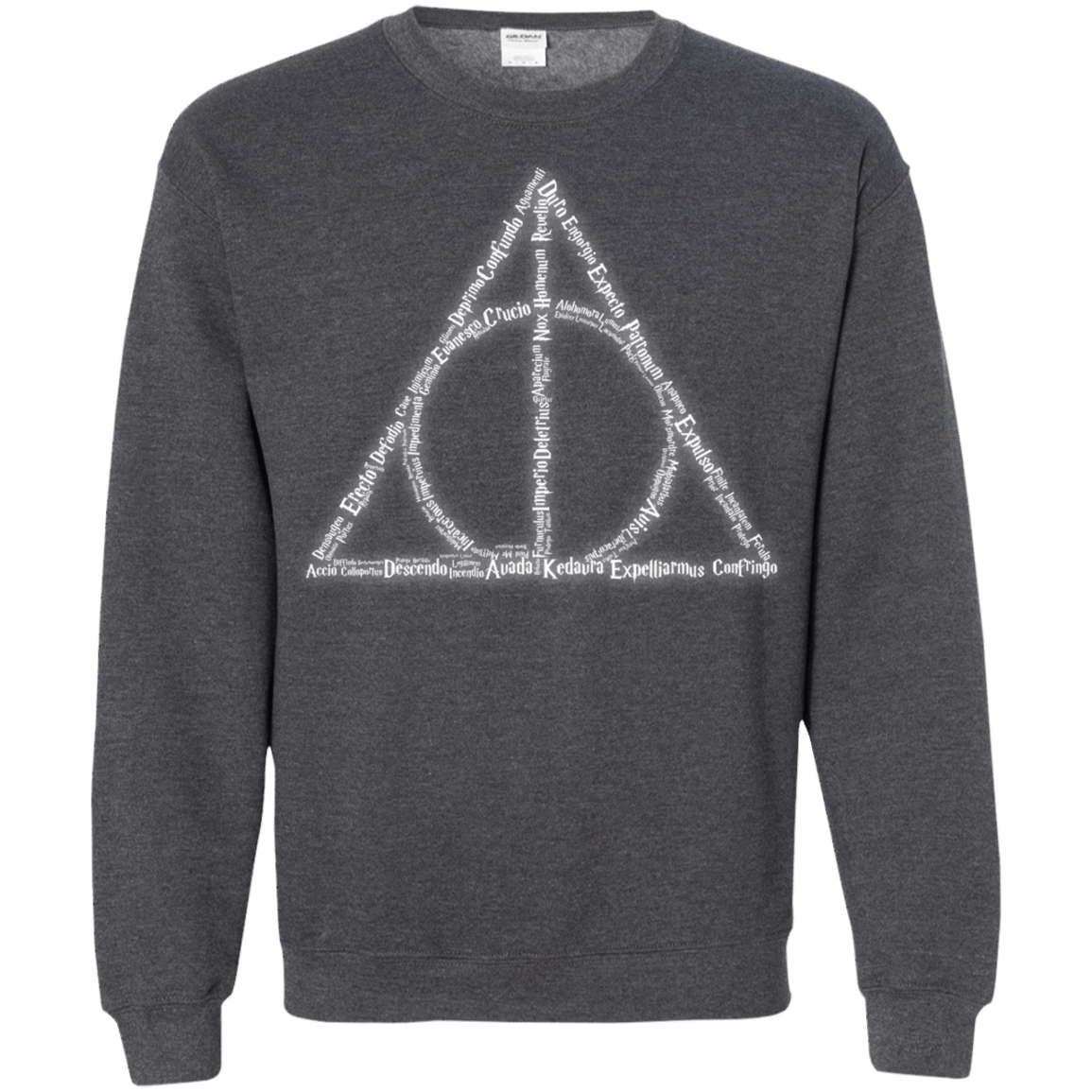 Sweatshirts Dark Heather / Small Spells Crewneck Sweatshirt