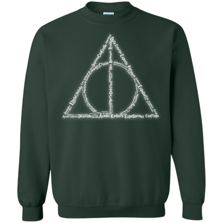 Sweatshirts Forest Green / Small Spells Crewneck Sweatshirt