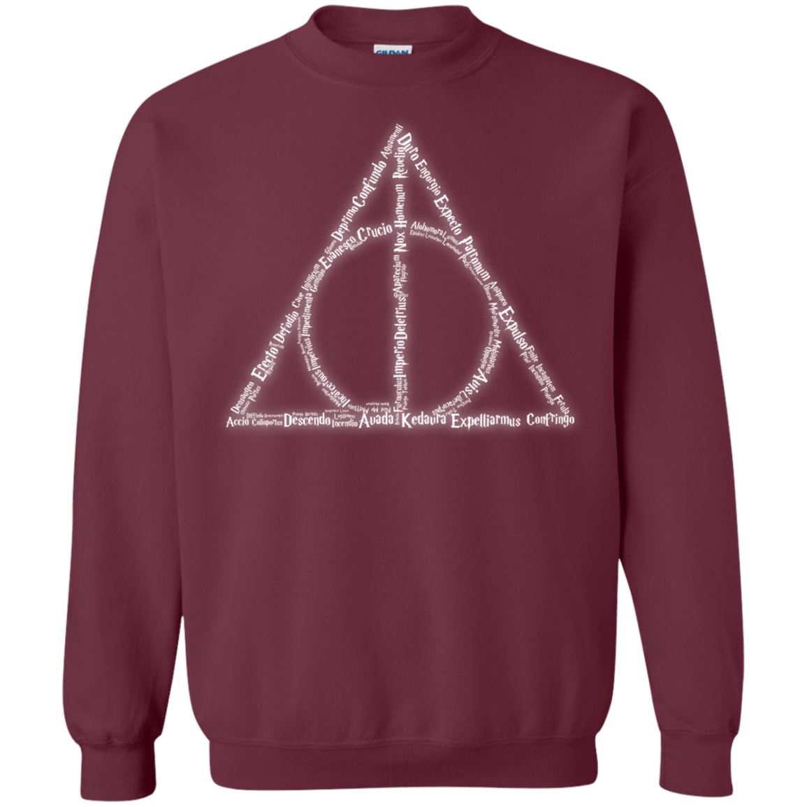 Sweatshirts Maroon / Small Spells Crewneck Sweatshirt