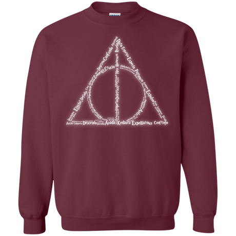 Sweatshirts Maroon / Small Spells Crewneck Sweatshirt