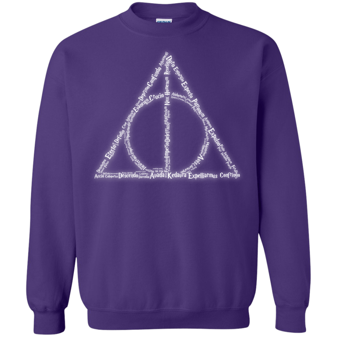 Sweatshirts Purple / Small Spells Crewneck Sweatshirt