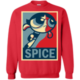 Sweatshirts Red / S Spice Powerpuff Crewneck Sweatshirt