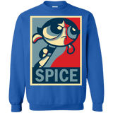 Sweatshirts Royal / S Spice Powerpuff Crewneck Sweatshirt