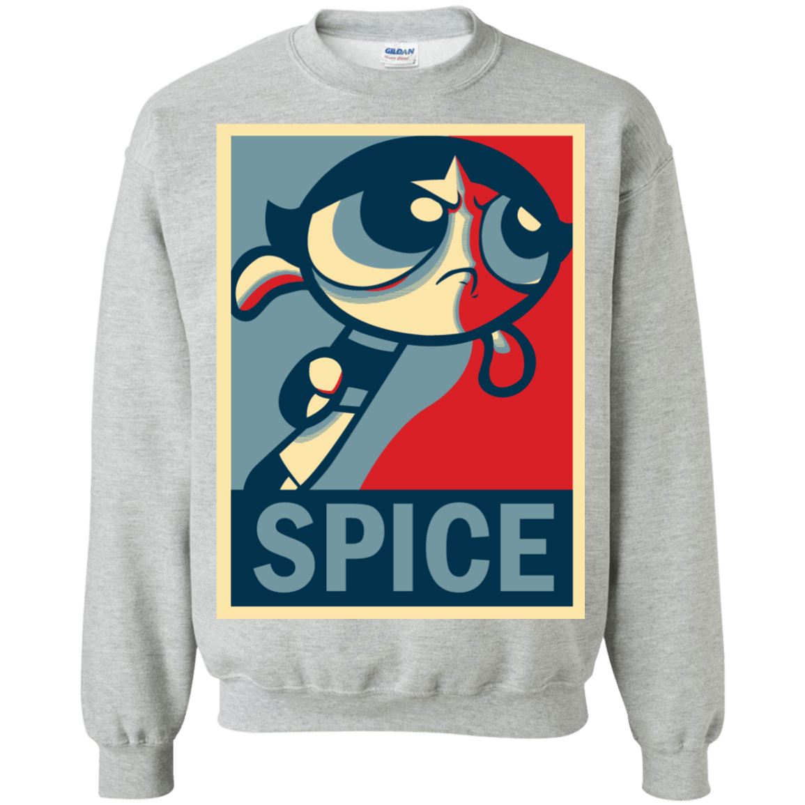 Sweatshirts Sport Grey / S Spice Powerpuff Crewneck Sweatshirt