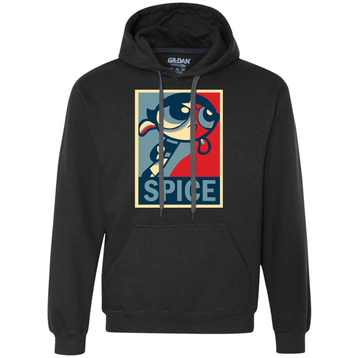 Sweatshirts Black / S Spice Powerpuff Premium Fleece Hoodie