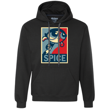 Sweatshirts Black / S Spice Powerpuff Premium Fleece Hoodie