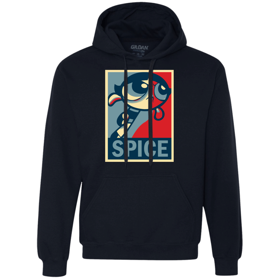 Sweatshirts Navy / S Spice Powerpuff Premium Fleece Hoodie