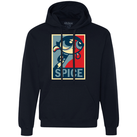 Sweatshirts Navy / S Spice Powerpuff Premium Fleece Hoodie