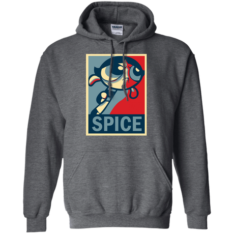 Sweatshirts Dark Heather / S Spice Powerpuff Pullover Hoodie