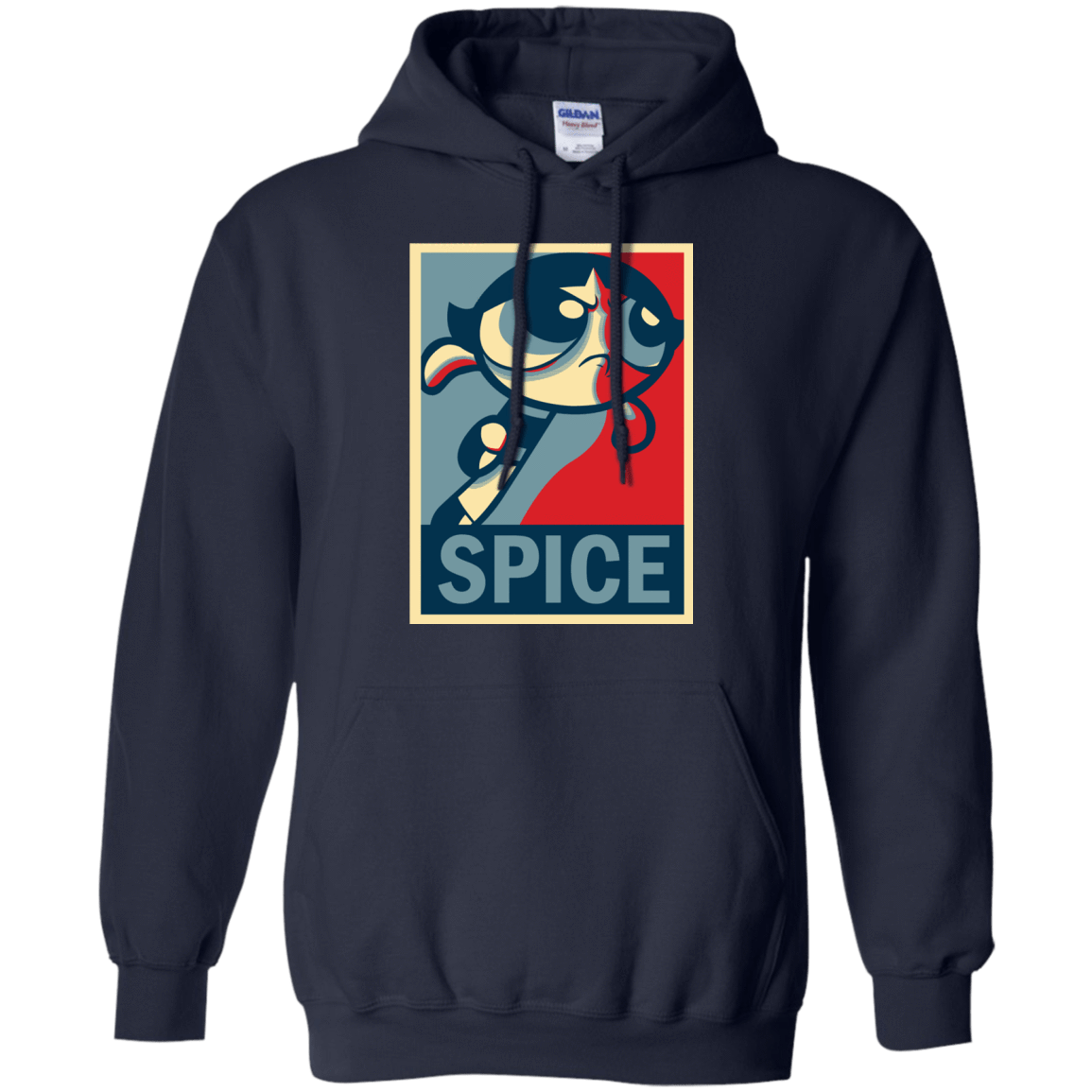 Sweatshirts Navy / S Spice Powerpuff Pullover Hoodie