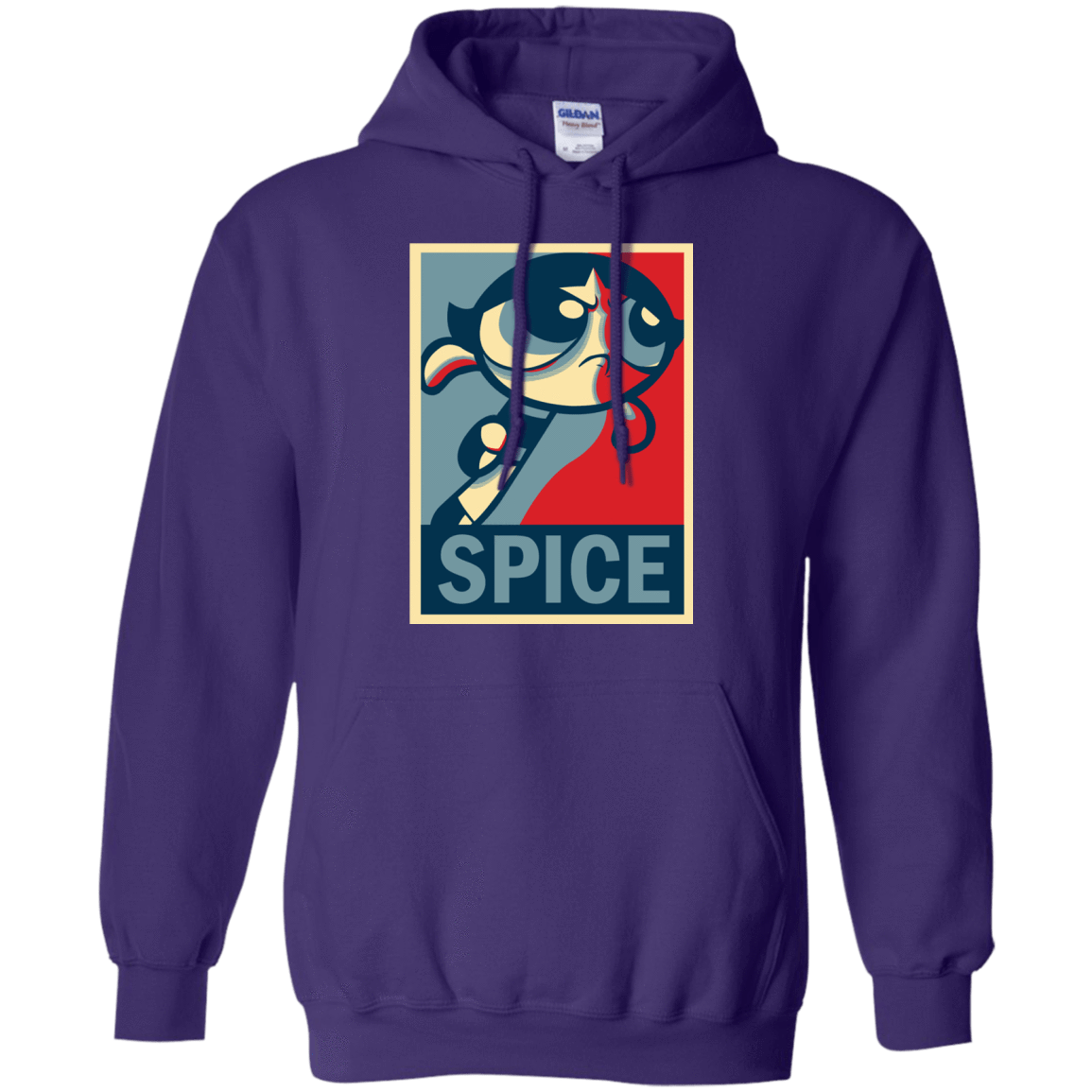 Sweatshirts Purple / S Spice Powerpuff Pullover Hoodie