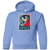 Sweatshirts Carolina Blue / YS Spice Powerpuff Youth Hoodie