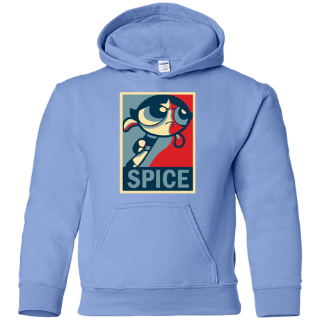 Sweatshirts Carolina Blue / YS Spice Powerpuff Youth Hoodie