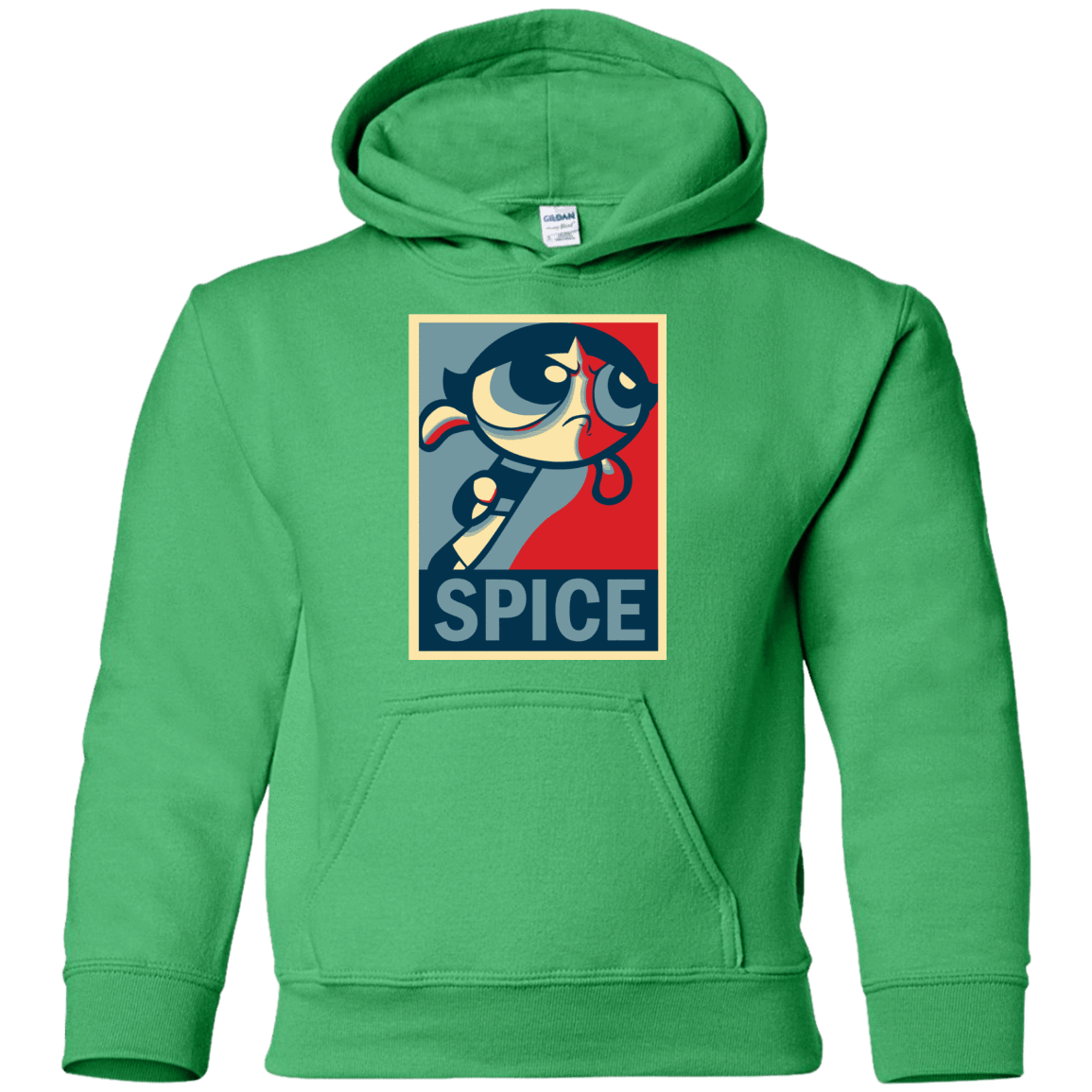 Sweatshirts Irish Green / YS Spice Powerpuff Youth Hoodie