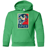 Sweatshirts Irish Green / YS Spice Powerpuff Youth Hoodie