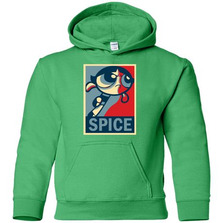 Sweatshirts Irish Green / YS Spice Powerpuff Youth Hoodie