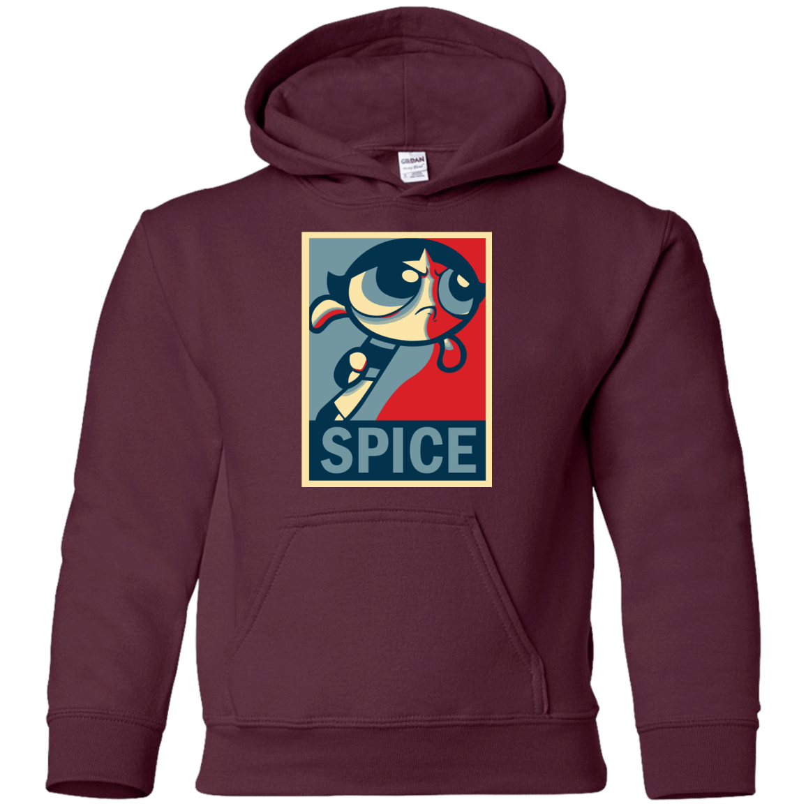 Sweatshirts Maroon / YS Spice Powerpuff Youth Hoodie