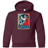 Sweatshirts Maroon / YS Spice Powerpuff Youth Hoodie