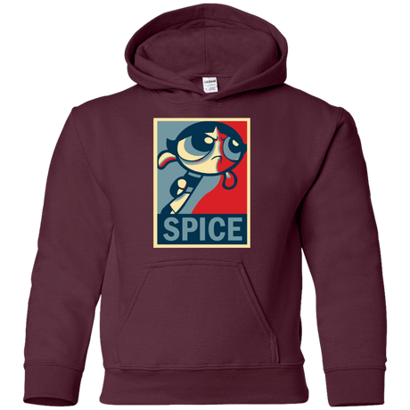 Sweatshirts Maroon / YS Spice Powerpuff Youth Hoodie