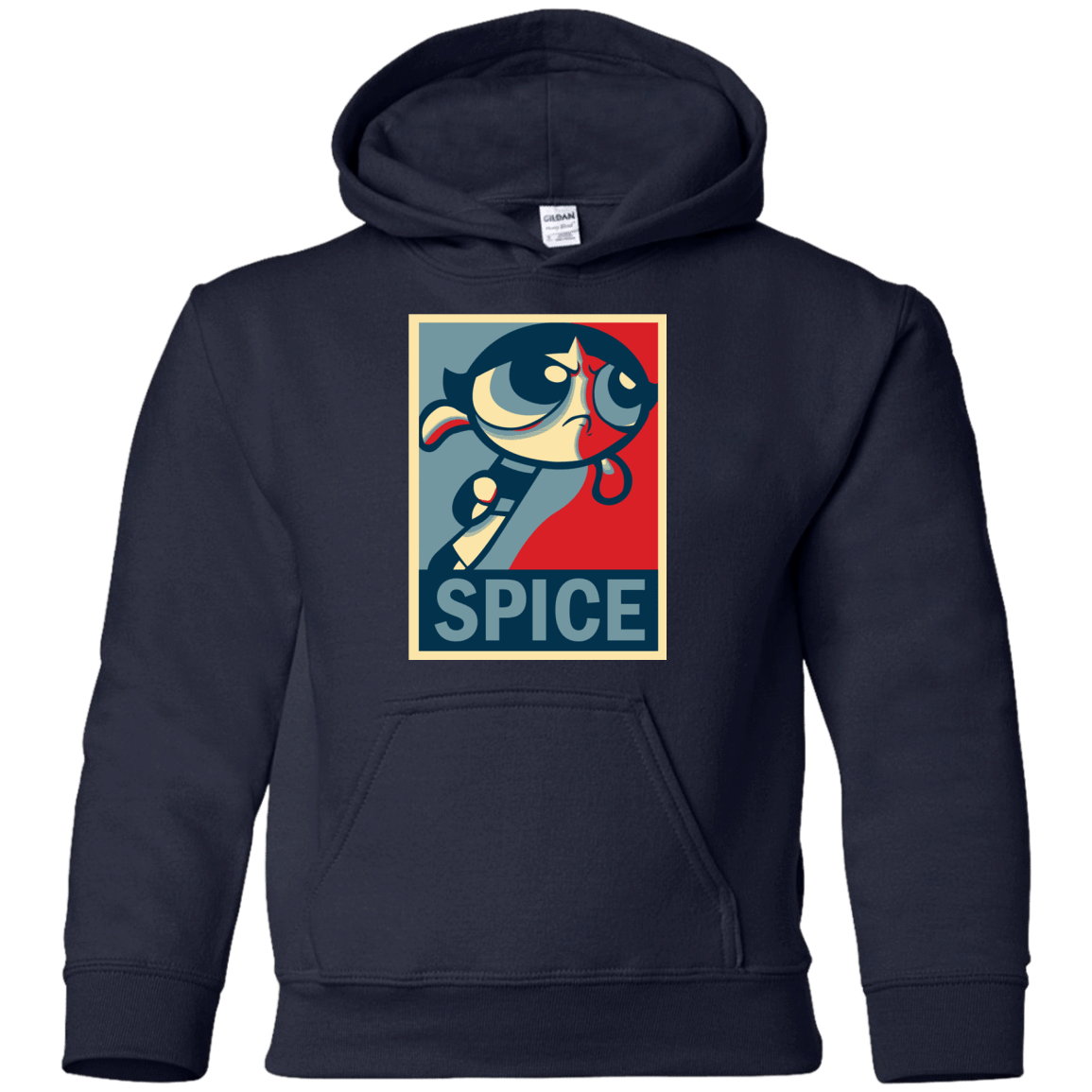 Sweatshirts Navy / YS Spice Powerpuff Youth Hoodie