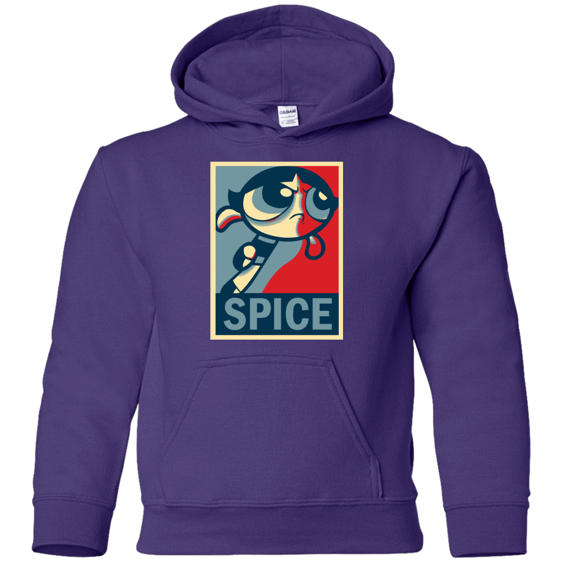 Sweatshirts Purple / YS Spice Powerpuff Youth Hoodie