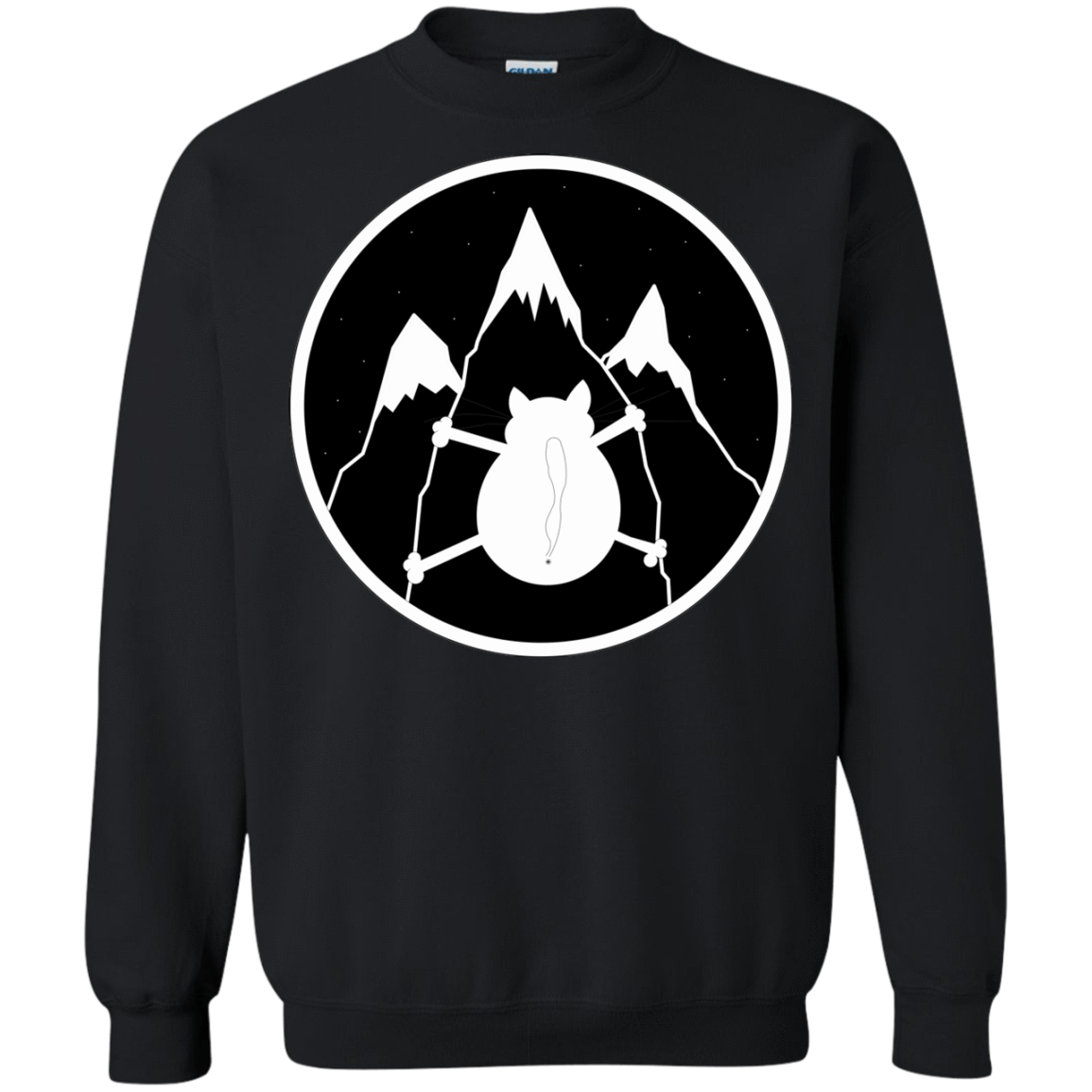 Sweatshirts Black / S Spider Cat Crewneck Sweatshirt