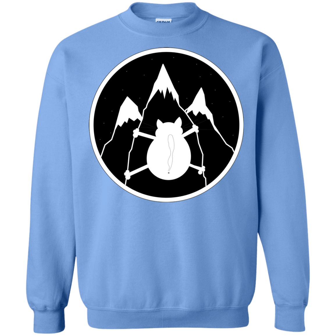 Sweatshirts Carolina Blue / S Spider Cat Crewneck Sweatshirt