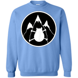 Sweatshirts Carolina Blue / S Spider Cat Crewneck Sweatshirt