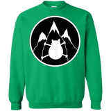 Sweatshirts Irish Green / S Spider Cat Crewneck Sweatshirt